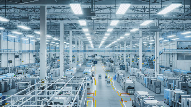 Industrial manufacturing GCC facility floor